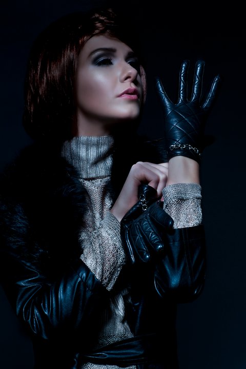 Female model photo shoot of Christin Mercer by Lucy Lott - LCB Studios and Burl Ives