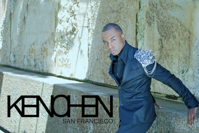 Male model photo shoot of Vanity Prime in SF, clothing designed by KENCHEN