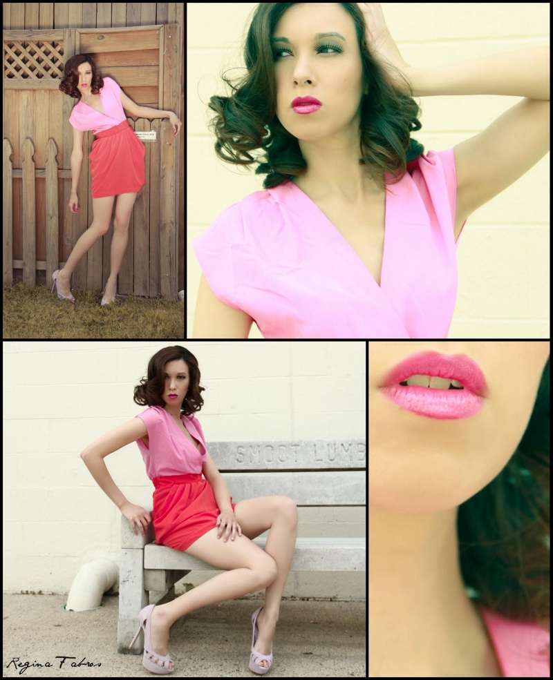 Female model photo shoot of Regina Fabros, makeup by Cant Deny The Pretty