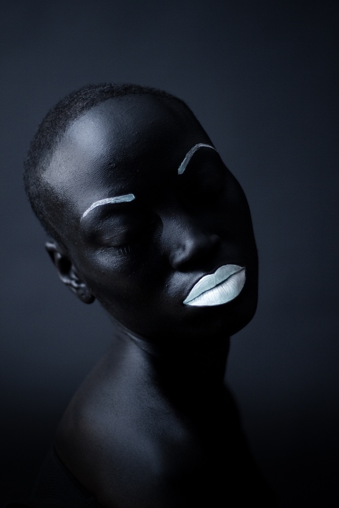 Female model photo shoot of Andrea C. Samuels by Nolis Universe in Chicago, IL, makeup by Sheyssa B Rosado