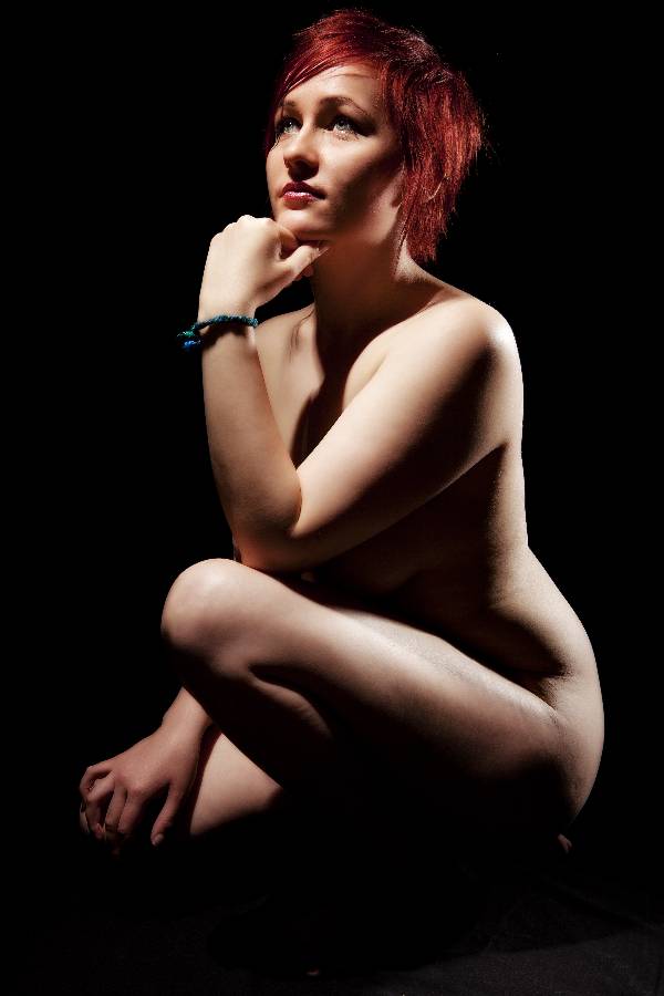 Female model photo shoot of Pixie Sanguine by Trixta Photography in Edinburgh Photography Society studio