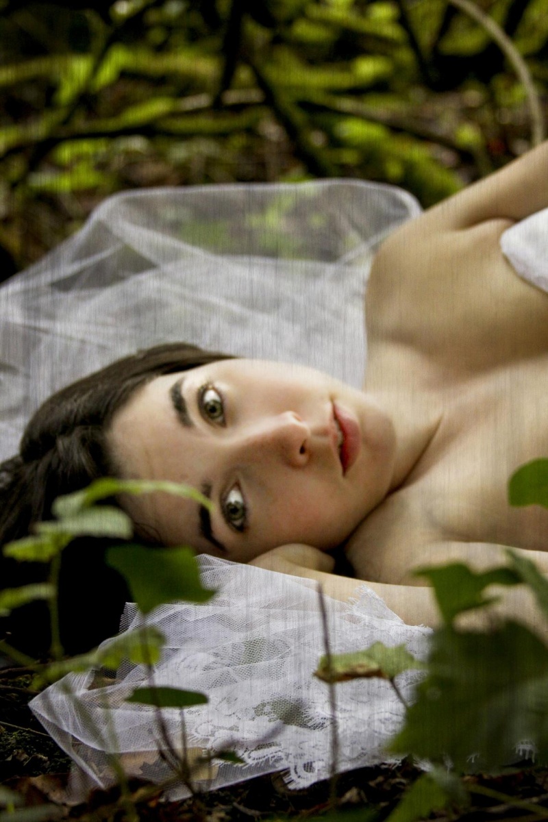 Female model photo shoot of Amanda McAdams in Muir Woods