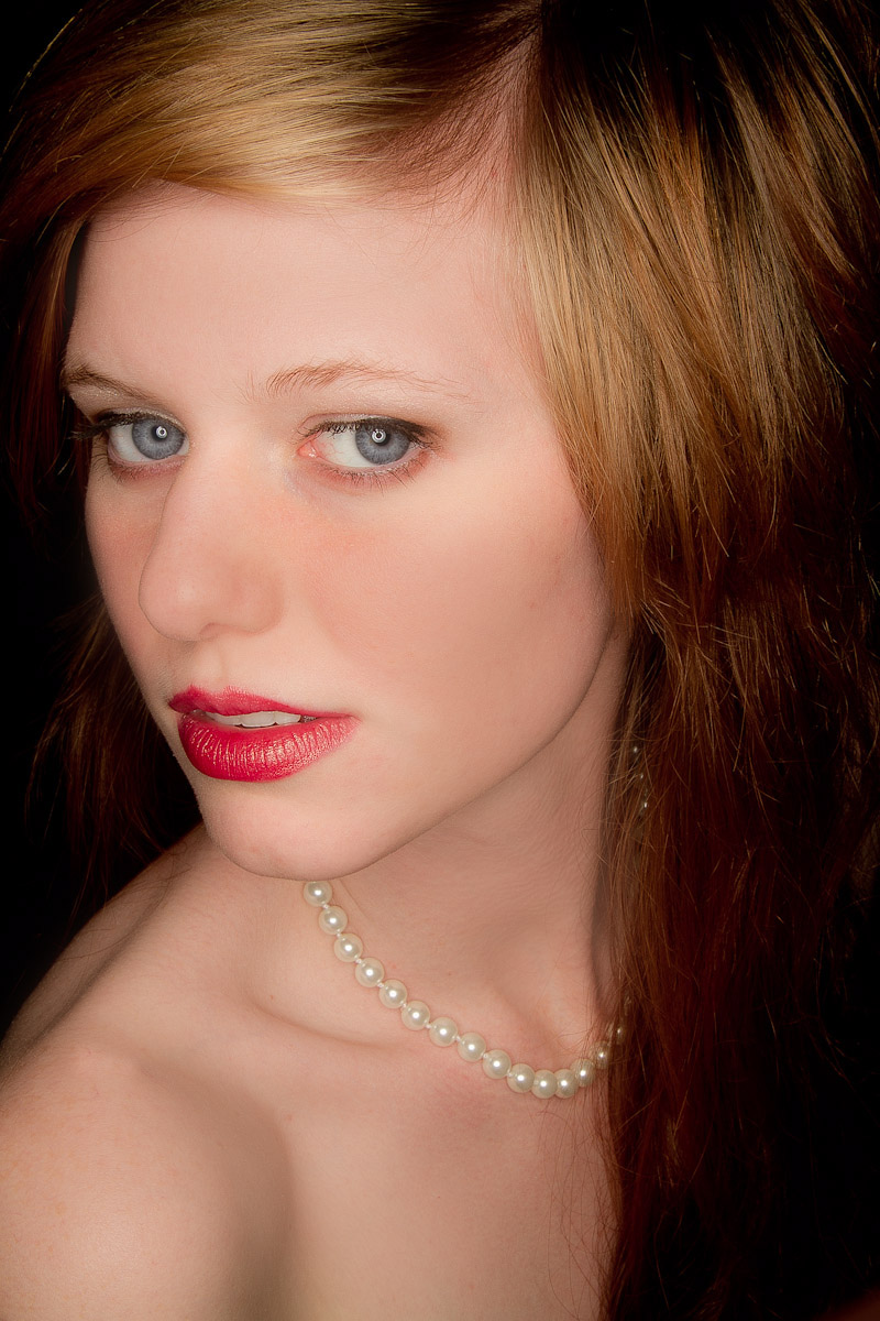 Female model photo shoot of jdavis photography  in portraits