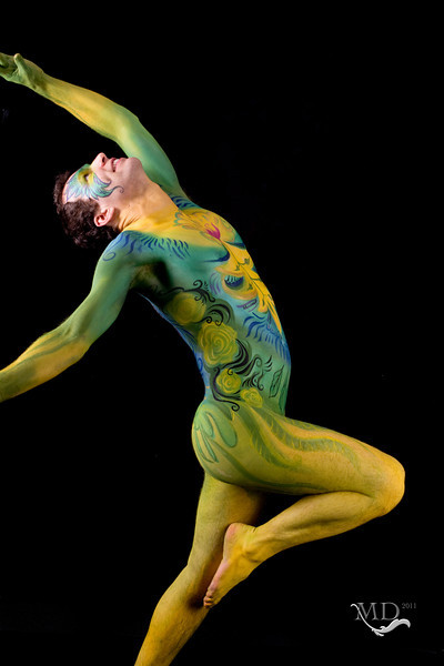 Male model photo shoot of Just Jeff in West Haven, Connecticut, body painted by PaintedYou