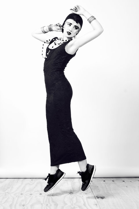 Female model photo shoot of Taylor R N-B in London Studios