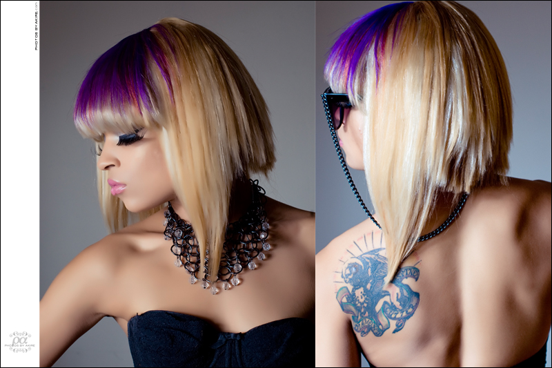Female model photo shoot of akire, hair styled by DonnyCole