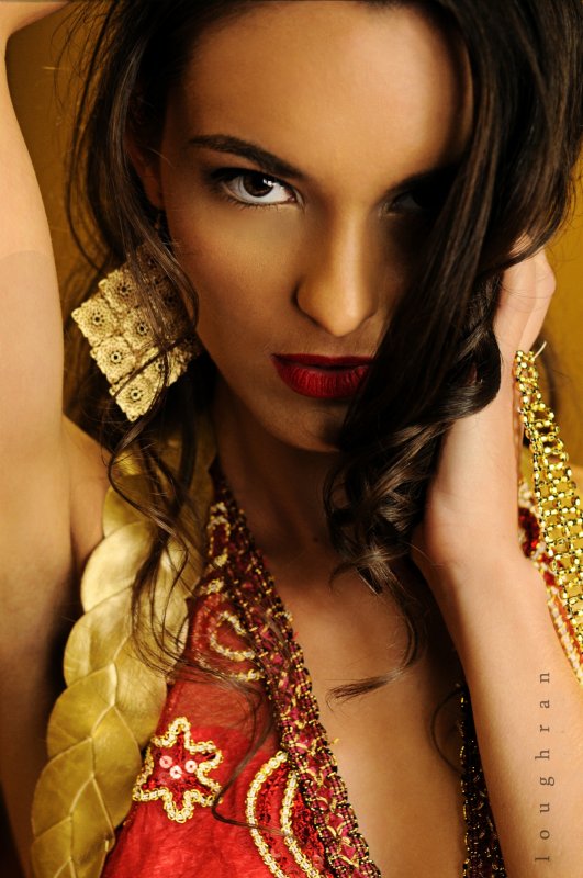 Female model photo shoot of KayLeanna by Loughran Photography in Atlanta, GA, makeup by Kat Pfender 