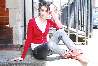 Female model photo shoot of Stephanie Sloan in BlueRooms, London