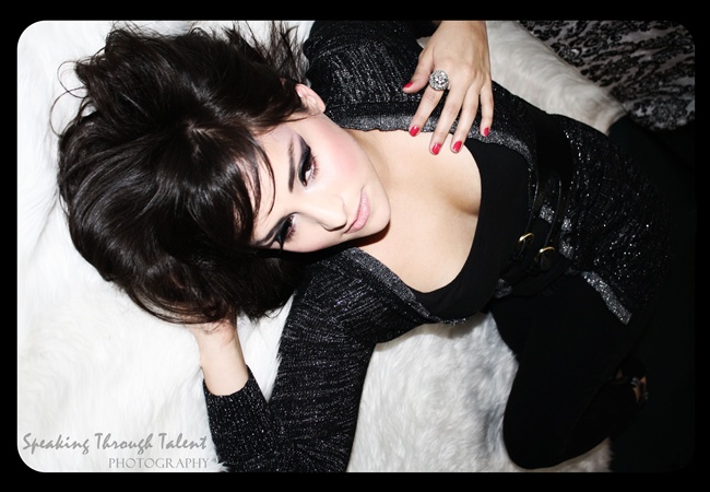 Female model photo shoot of Speaking Through Talent in Phoenix, AZ, makeup by Brenda Lisa MUA