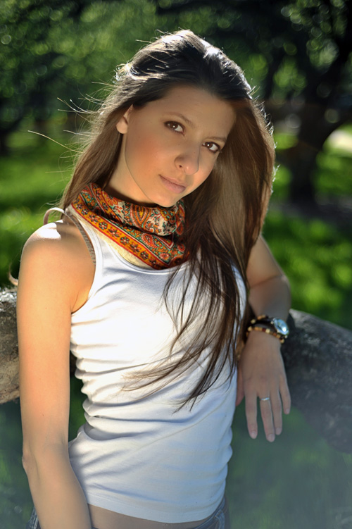 Female model photo shoot of Karina Tambovtseva