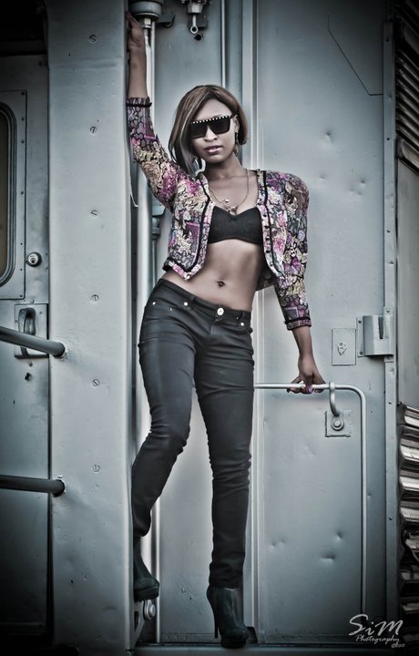 Female model photo shoot of Jaya Charles by Rattigan Photography