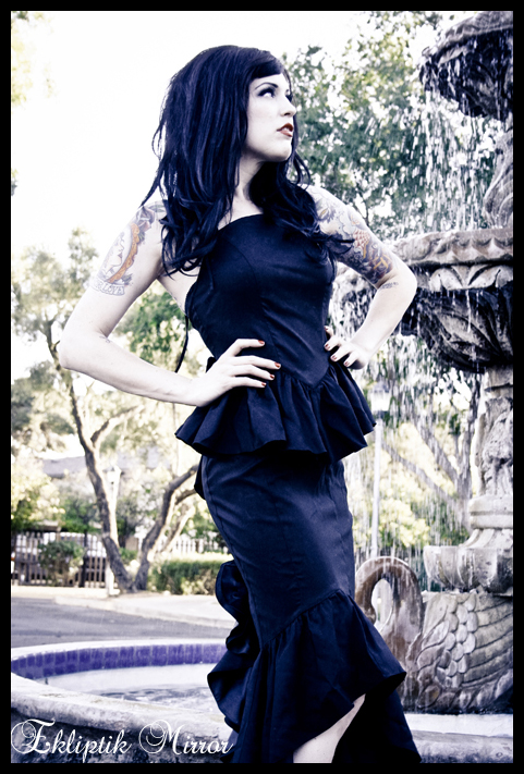 Female model photo shoot of Maximilion by Ekliptik Mirror in Tempe, AZ, wardrobe styled by Midnyte Fantasy