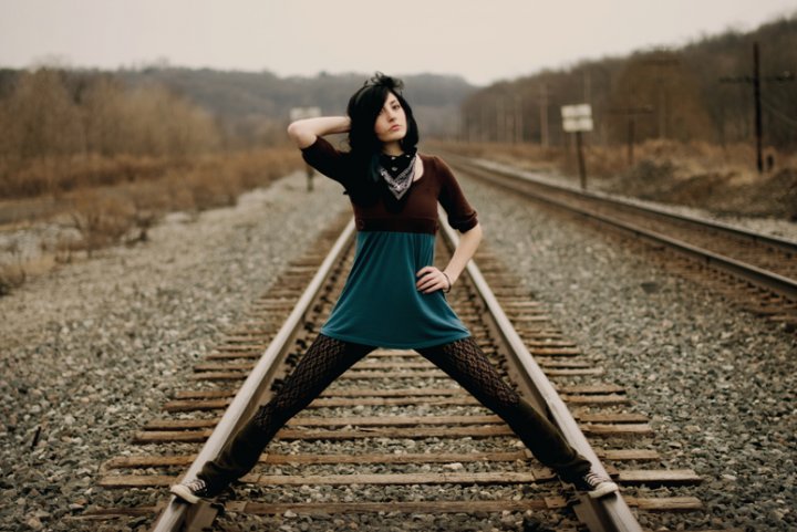 Female model photo shoot of Gina Mirto by SethBasista Photography in Zombieland, PA