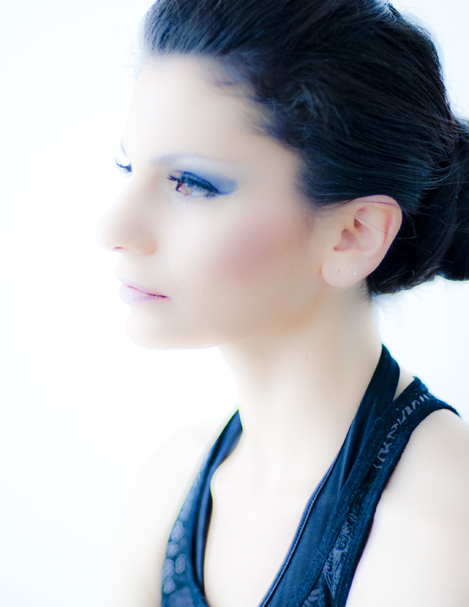 Female model photo shoot of Mariana T by Jfoto, makeup by Make up girl Kamni