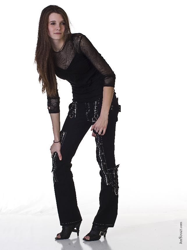 Female model photo shoot of Angie Pants by Jon Souer in Minneapolis