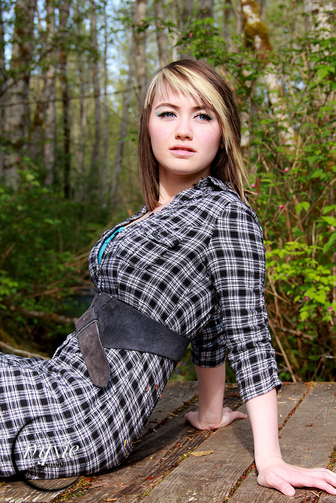Female model photo shoot of Nyxie Photography in Fortson, WA