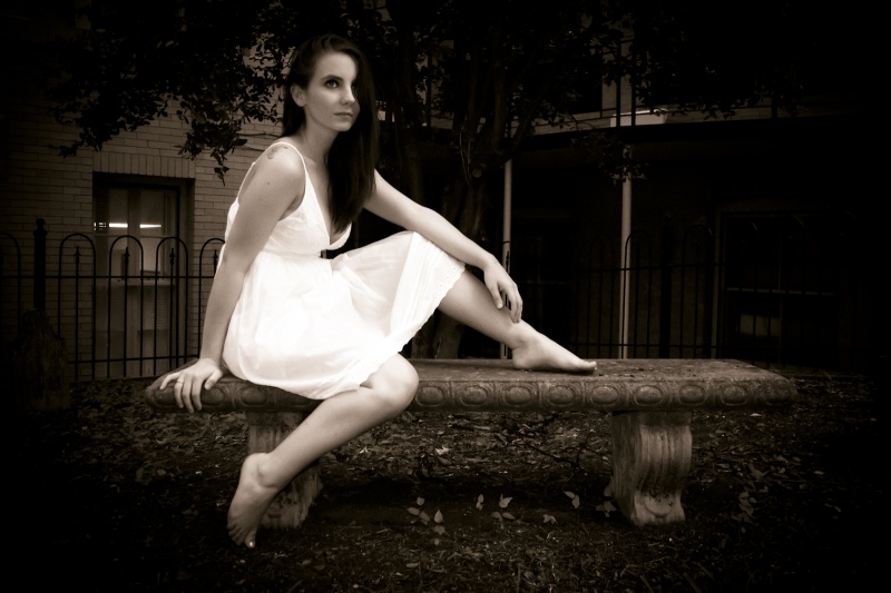 Female model photo shoot of Jessica L Murphy by Krain