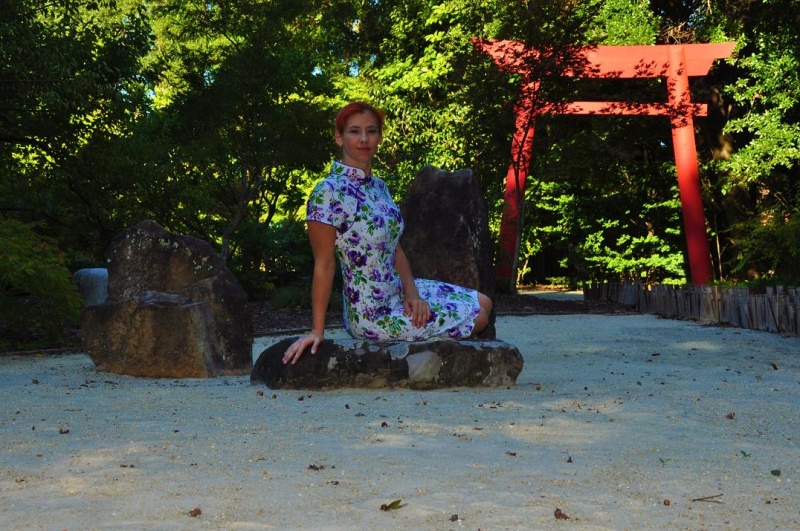 Female model photo shoot of Imma Baddass in The Arboretum