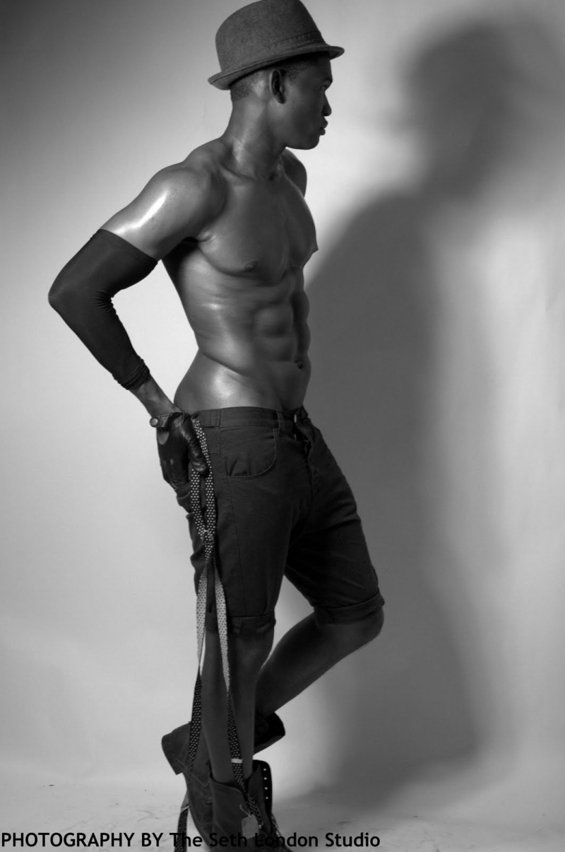 Male model photo shoot of DA-Model by The Seth London Studio