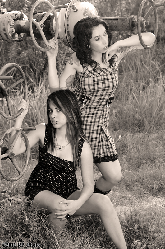 Female model photo shoot of Krystal Lopez and Yara  by Rp-photo