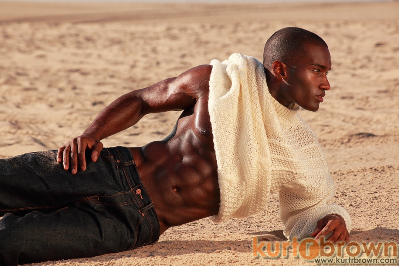 Male model photo shoot of Kurt R. Brown in Venice Beach, CA