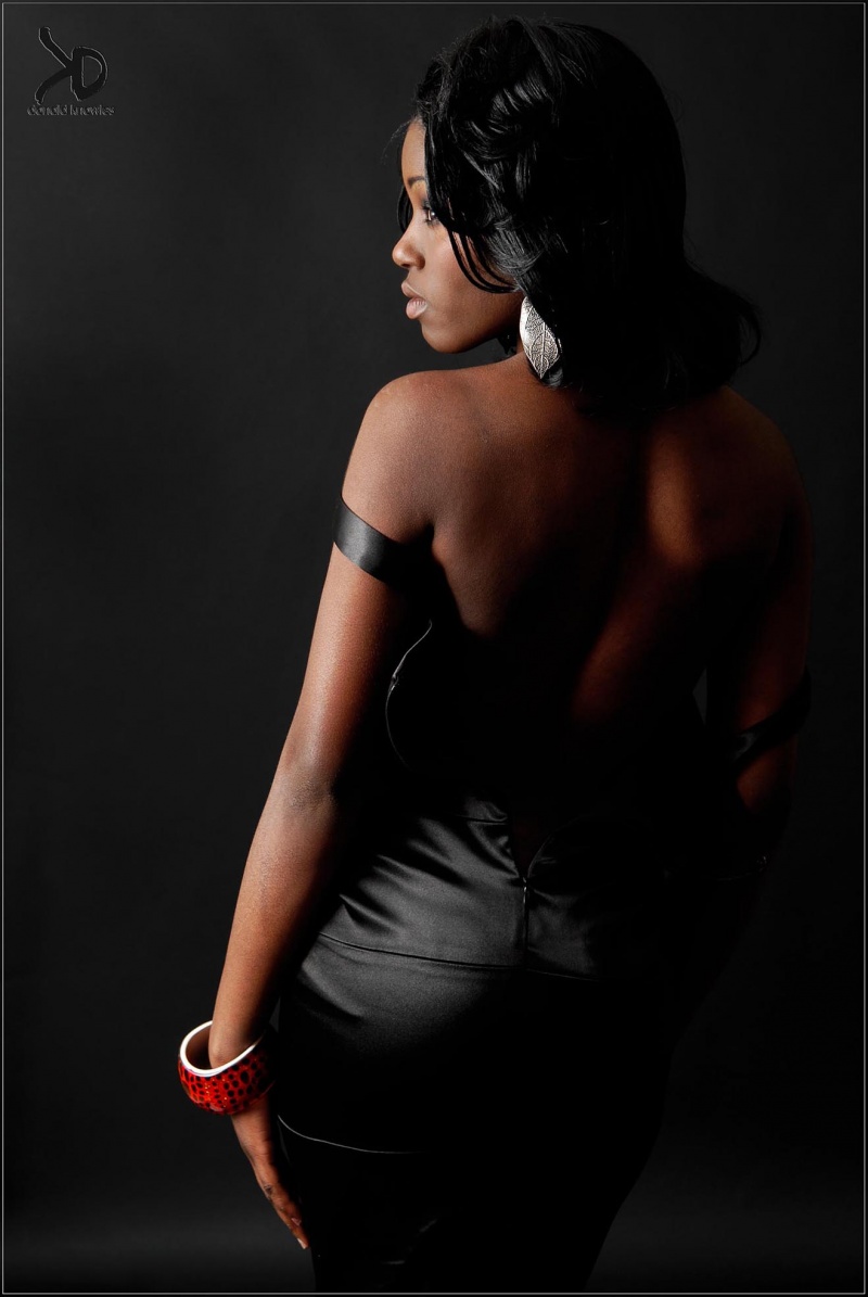 Female model photo shoot of Marissa DP by Donald Knowles in ikonz Studios, Nassau Bahamas