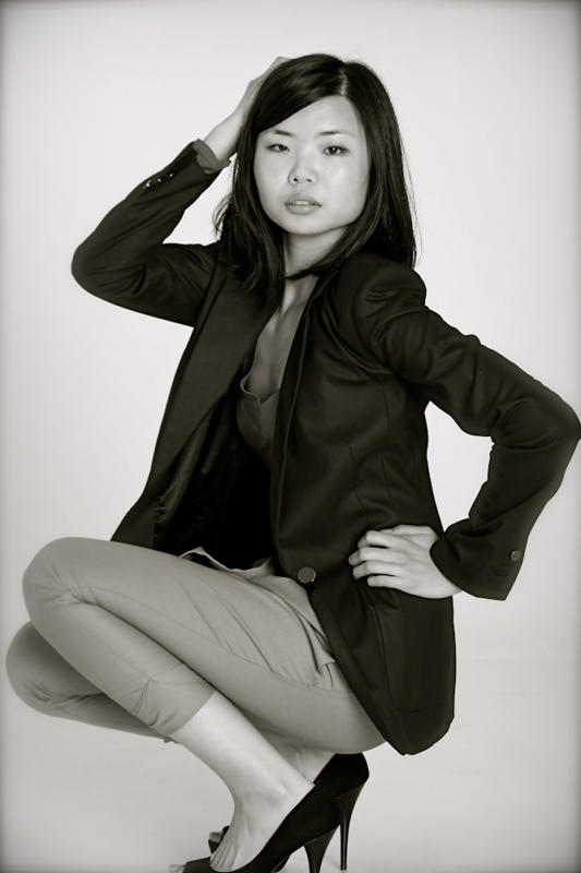 Female model photo shoot of Jenn Liou