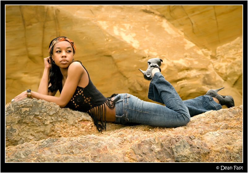 Female model photo shoot of Shai S by Dean Fast in Pacific City, OR