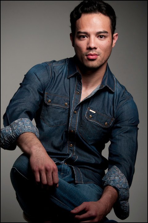 Male model photo shoot of Koji Gritton in Gil's Clothing, Oklahoma City