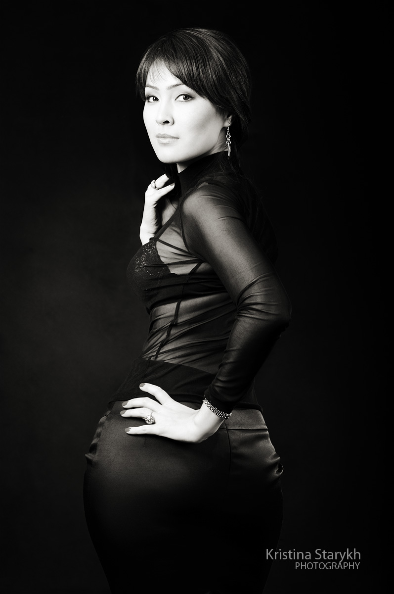 Female model photo shoot of KristinaStarykh in Almaty