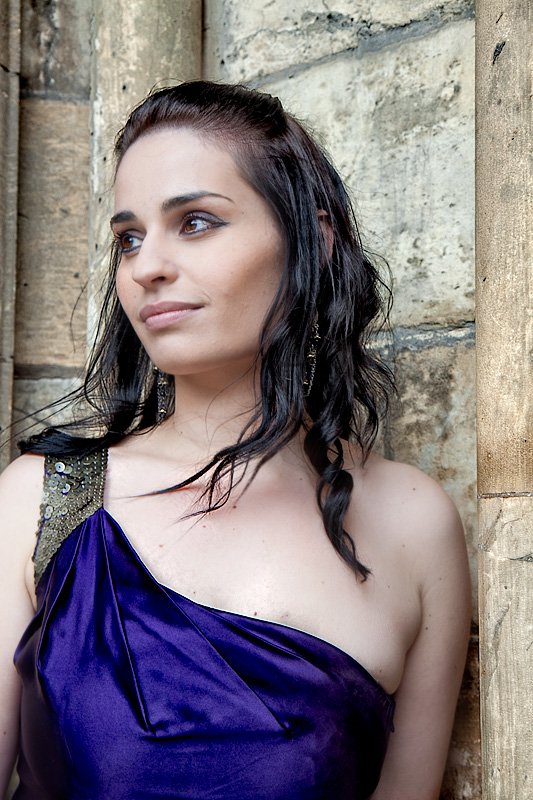 Female model photo shoot of Elisa Cortes in York Minster