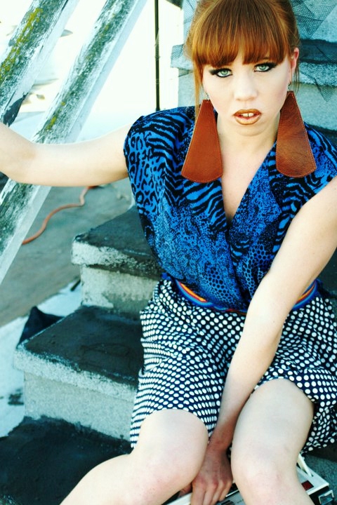 Female model photo shoot of Angie Hobin in Nirvana Studios