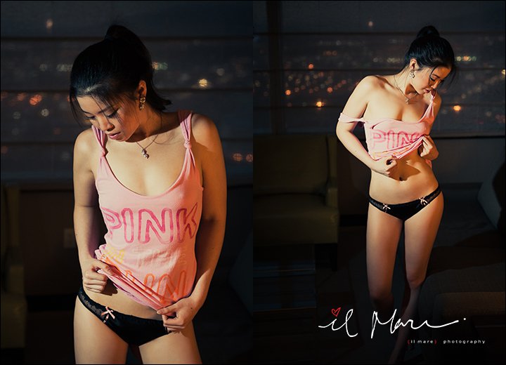 Female model photo shoot of Anna Sun by IL MARE Photography