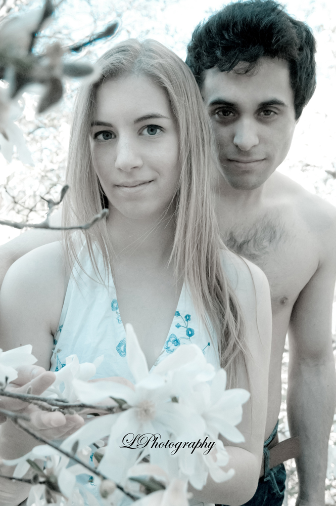 Female and Male model photo shoot of Lydia Peltz and Vincenzo Defina in Ottawa Ontario