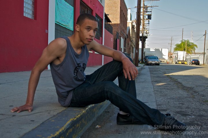 Male model photo shoot of Marquelle Smith in Downtown LA