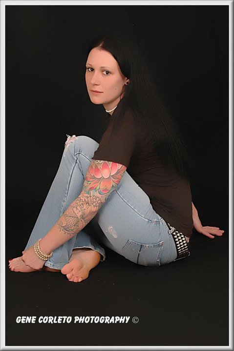 Female model photo shoot of civ suicide
