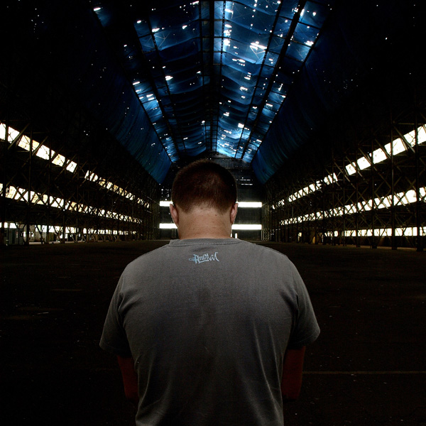 Male model photo shoot of LukeStevensPhotography in Cardington Hangars