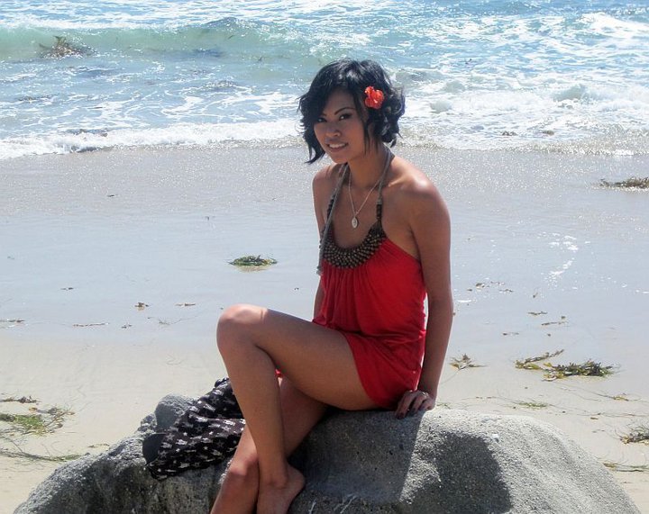 Female model photo shoot of Krissie Dee in Laguna Beach