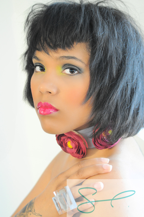Female model photo shoot of Constance Longmore in Chicago,il, makeup by Sonya Tisdel-McNeil