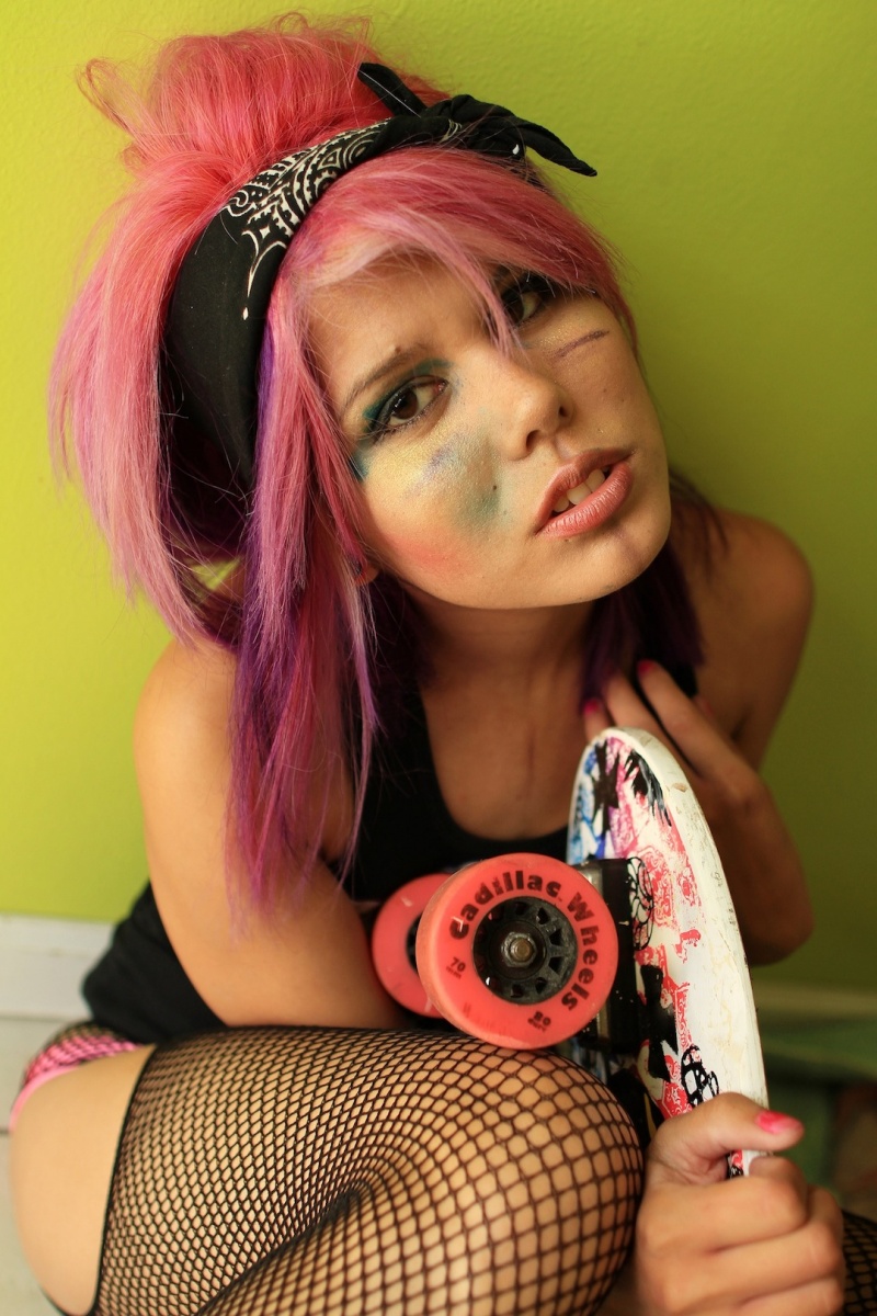 Female model photo shoot of Niki Sparx by lunafora