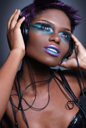 Female model photo shoot of Lavish Looks Salon