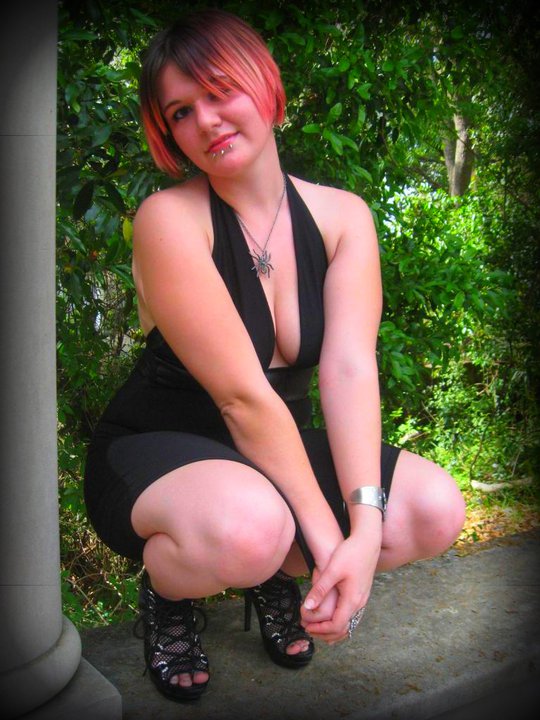 Female model photo shoot of MistressMurder in Evergreen Cemetary