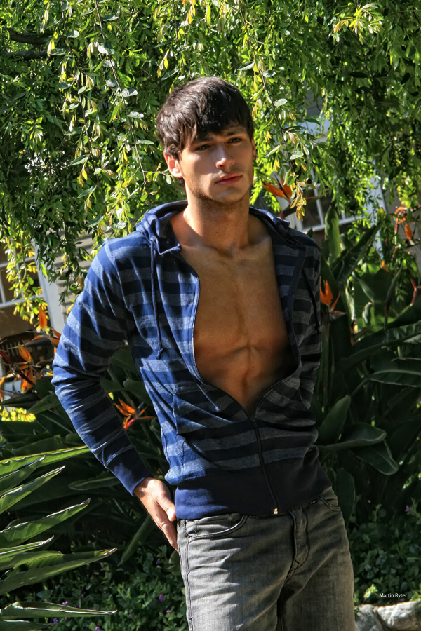 Male model photo shoot of Dimi Bozinovski by Martin Ryter Studio in Hollywood, CA