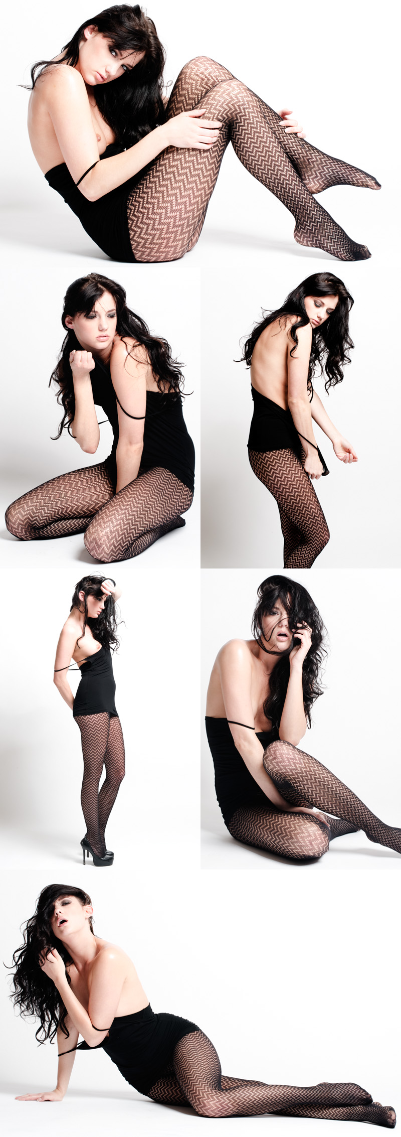 Female model photo shoot of MIZZ PERFECTI0NIST and _MAC_ by MG CA Studio