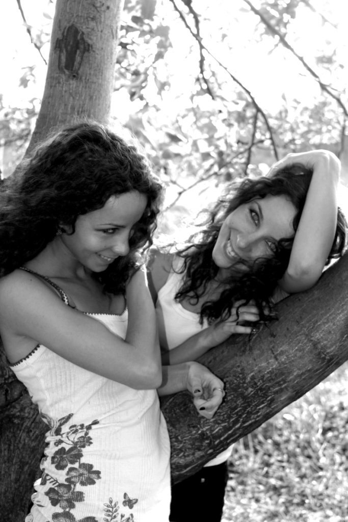 Female model photo shoot of pretty_twins by HappyLena in Moldova