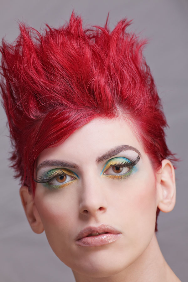 Female model photo shoot of Terra- Hair Stylist MUA