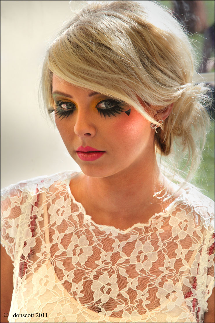 Female model photo shoot of Liakissnmakeup in strathclyde park