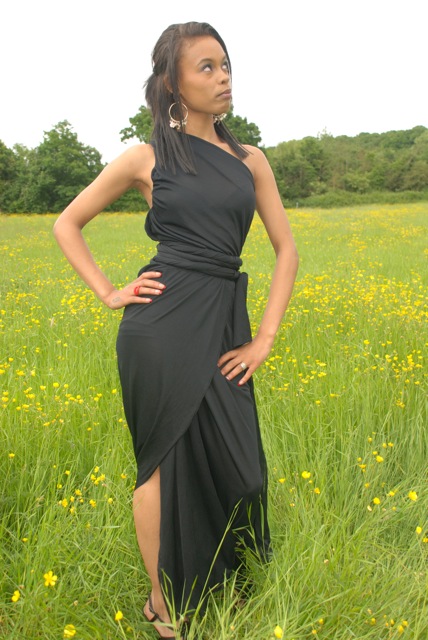 Female model photo shoot of JAH-DEAN CLOTHING