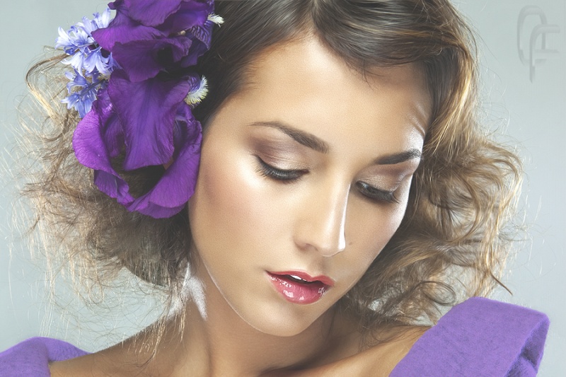 Female model photo shoot of Makeup by Lummus in Portland, Oregon