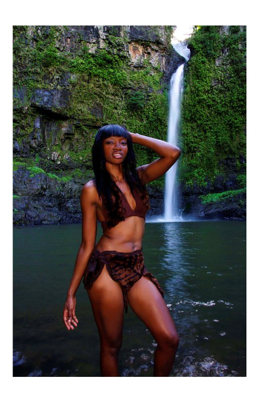 Female model photo shoot of Primal Image Photograph and Teurai in Nandroya Falls